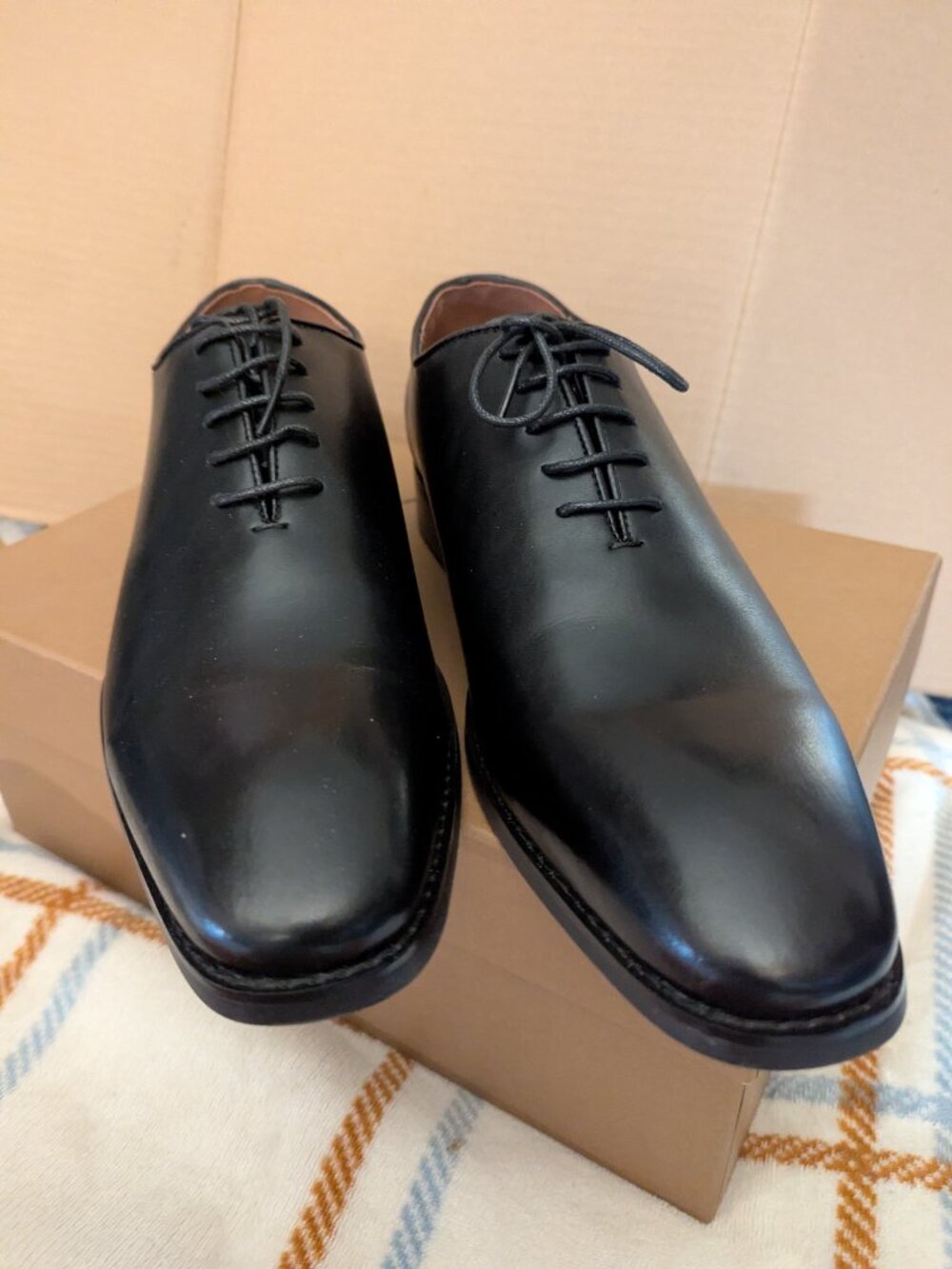 DOLCARA Men's Dress Derby Shoes Size 10